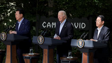 President Biden to host the leaders of Japan and Korean for an August summit at Camp David